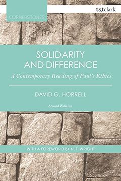 portada Solidarity and Difference: A Contemporary Reading of Paul's Ethics (T&T Clark Cornerstones)