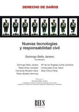 portada Nuevas Tecnologías y Responsabilidad Civil (in Spanish)