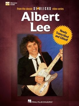 portada Albert Lee: From the Classic Star Licks Video Series Newly Transcribed and Edited Book with Online Video! (en Inglés)