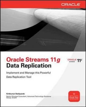 portada Oracle Streams 11g Data Replication (Oracle Press) (en Inglés)