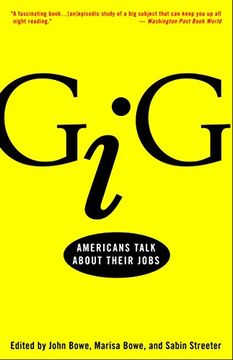 portada Gig: Americans Talk About Their Jobs 