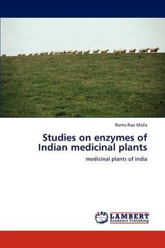 portada studies on enzymes of indian medicinal plants (en Inglés)