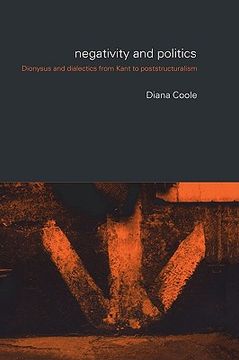 portada negativity and politics: dionysus and dialectics from kant to poststructuralism (in English)