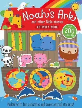portada Noah's ark and Other Bible Stories Activity Book (in English)