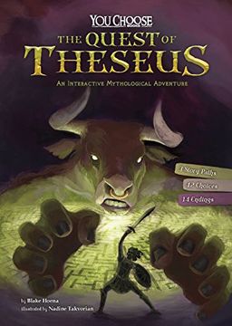 portada The Quest of Theseus: An Interactive Mythological Adventure (You Choose: Ancient Greek Myths) (en Inglés)