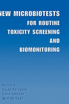 portada new microbiotests for routine toxicity screening and biomonitoring (en Inglés)