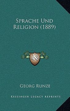 portada Sprache Und Religion (1889) (en Alemán)