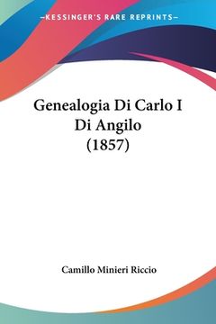 portada Genealogia Di Carlo I Di Angilo (1857) (in Italian)