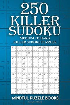 portada 250 Killer Sudoku: Medium to Hard Killer Sudoku Puzzles: 7 (Sudoku Killer) (in English)