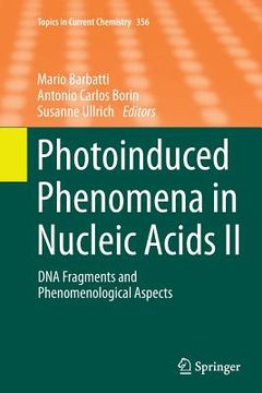 portada Photoinduced Phenomena in Nucleic Acids II: DNA Fragments and Phenomenological Aspects (in English)