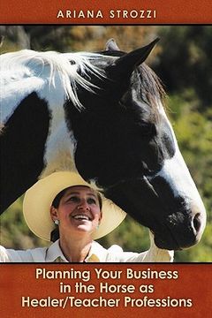 portada planning your business in the 'horse as healer/teacher' professions (en Inglés)