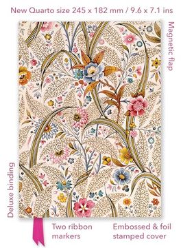 portada William Kilburn: Marble end Paper (Foiled Quarto Journal) (Flame Tree Quarto Notebook) (en Inglés)