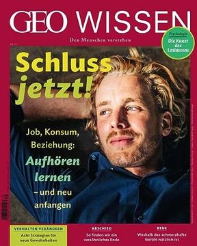 portada Geo Wissen 79/2023 - Loslassen (in German)