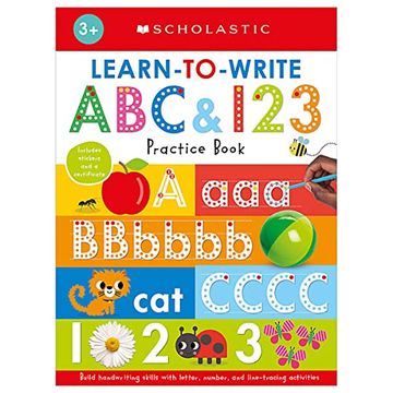 portada Learn to Write abc & 123: Scholastic Early Learners (Workbook) (en Inglés)