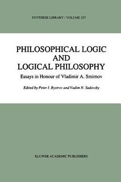 portada philosophical logic and logical philosophy