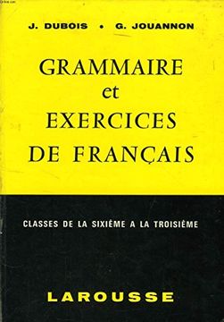 portada Grammaire et Exercises de Francais