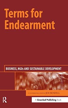 portada Terms for Endearment: Business, Ngos and Sustainable Development (en Inglés)
