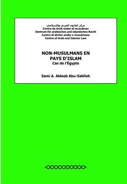 portada Non-musulmans en pays d'Islam: cas de l'Egypte (en Francés)
