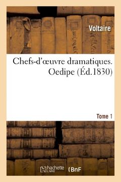 portada Chefs-D'Oeuvre Dramatiques. Tome 1. Oedipe (Litterature) (French Edition)