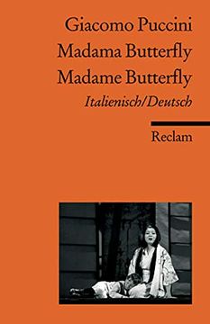 portada Madama Butterfly /Madame Butterfly (en Italiano)
