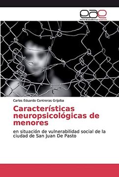portada Características Neuropsicológicas de Menores: En Situación de Vulnerabilidad Social de la Ciudad de san Juan de Pasto