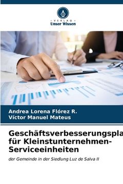portada Geschäftsverbesserungsplan für Kleinstunternehmen-Serviceeinheiten (in German)