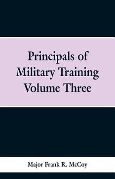 portada Principals of Military Training Volume Three (en Inglés)
