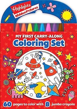 portada Highlights: My First Hidden Pictures Carry-Along Coloring set 