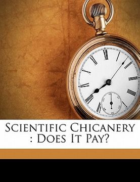 portada scientific chicanery: does it pay? (en Inglés)