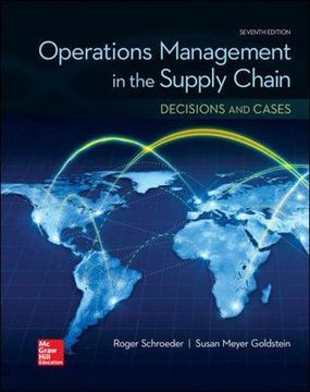 portada OPERATIONS MANAGEMENT IN THE SUPPLY CHAIN: DECISIONS & CASES (Mcgraw-hill Series Operations and Decision Sciences)