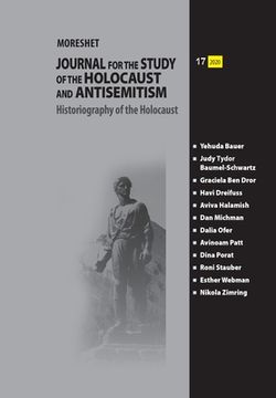 portada Moreshet: Journal for the Study of the Holocaust and Antisemitism (in English)