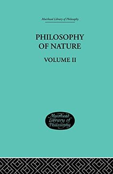 portada Hegel's Philosophy of Nature: Volume ii Edited by m j Petry (en Inglés)