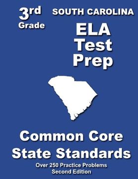 portada South Carolina 3rd Grade ELA Test Prep: Common Core Learning Standards