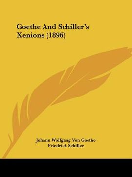 portada goethe and schiller's xenions (1896) (en Inglés)