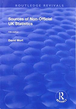 portada Sources of Non-Official UK Statistics (en Inglés)