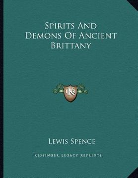 portada spirits and demons of ancient brittany (en Inglés)