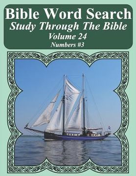 portada Bible Word Search Study Through The Bible: Volume 24 Numbers #3 (en Inglés)