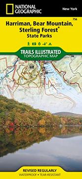 portada Harriman, Bear Mountain, Sterling Forest State Parks (National Geographic Trails Illustrated Map) (en Inglés)