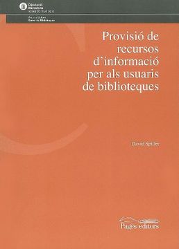 portada Provisió de Recursos D'informació per als Usuaris de Biblioteques (Materials per a la Biblioteca Pública) (en Catalá)