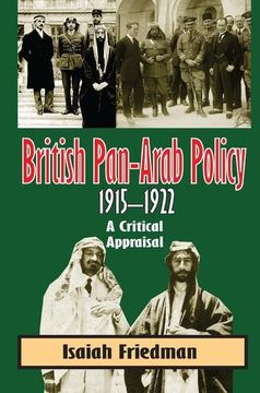 portada British Pan-Arab Policy, 1915-1922 (en Inglés)