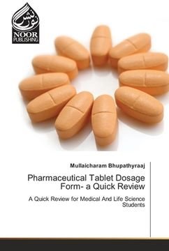portada Pharmaceutical Tablet Dosage Form- a Quick Review (en Inglés)