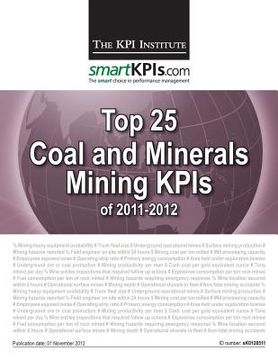 portada Top 25 Coal and Minerals Mining KPIs of 2011-2012 (en Inglés)