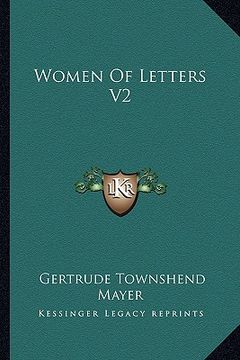 portada women of letters v2 (en Inglés)