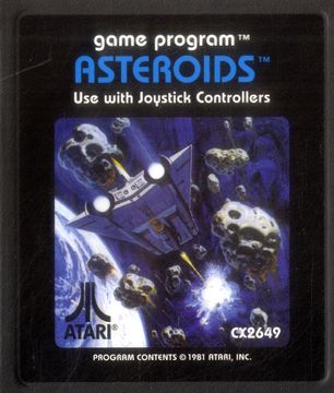 portada Asteroids: The Atari 2600 Game Journal (libro en Inglés)