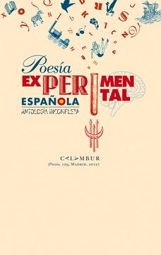 portada Poesía Experimental Española (Antología Incompleta) (Calambur Poesia, Band 129) (in Spanish)