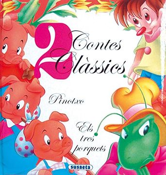 portada Pinotxo - Els Tres Porquets. 2 Contes Classics (en Catalá)