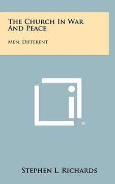portada the church in war and peace: men, different (en Inglés)