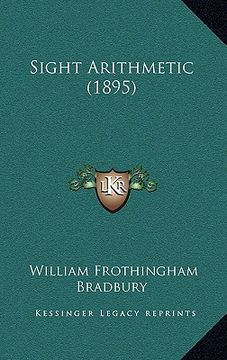 portada sight arithmetic (1895) (in English)