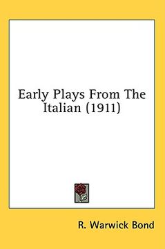 portada early plays from the italian (1911) (en Inglés)