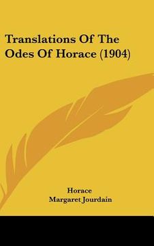 portada translations of the odes of horace (1904) (en Inglés)